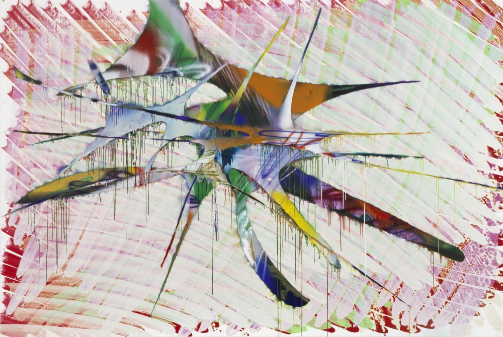 Katharina Grosse Untitled 2002 Photo Olaf Bergmann
